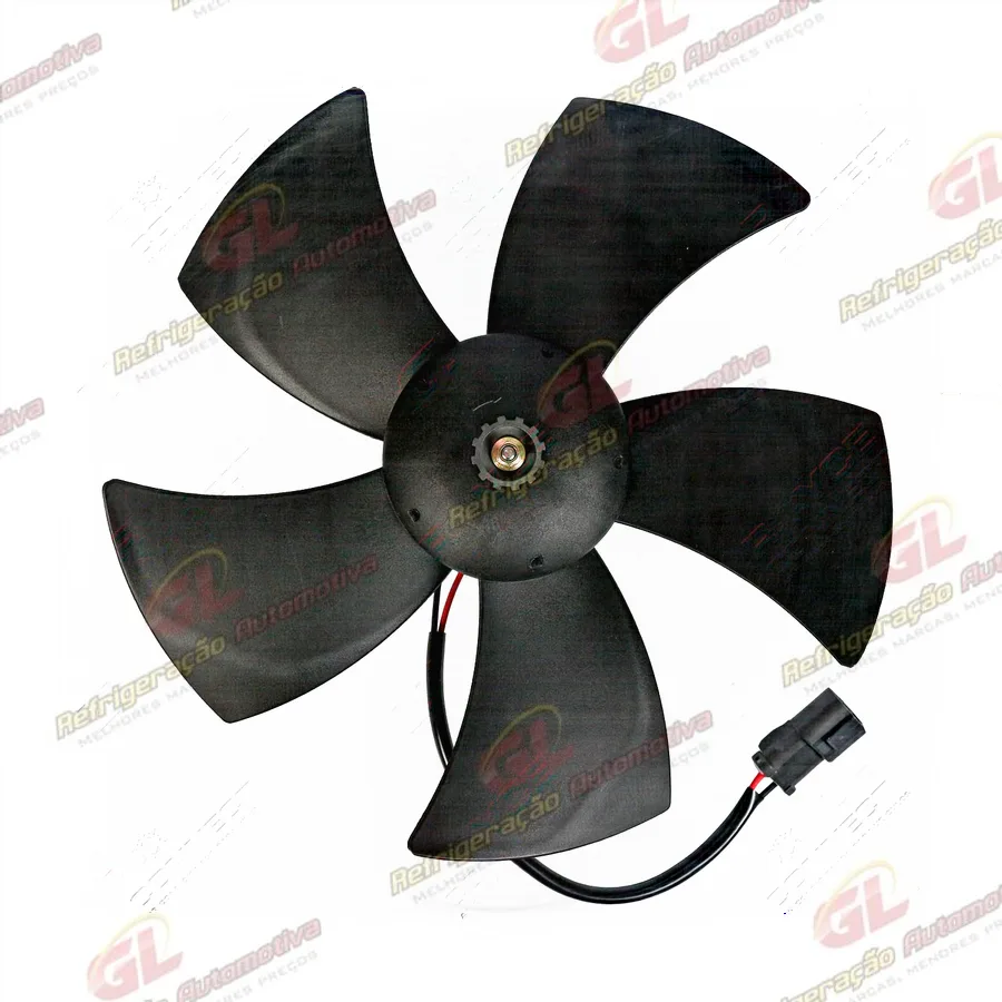 Eletroventilador Do Radiador Honda Fit 2003 Até 2008 - 12 Volts OEM: 19030PWHM01/ 19020PLC003