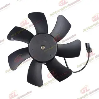 Eletroventilador do Condensador Honda City / Fit 2009> - 12 Volts OEM: 38616RB0003/ 38611RRAA01
