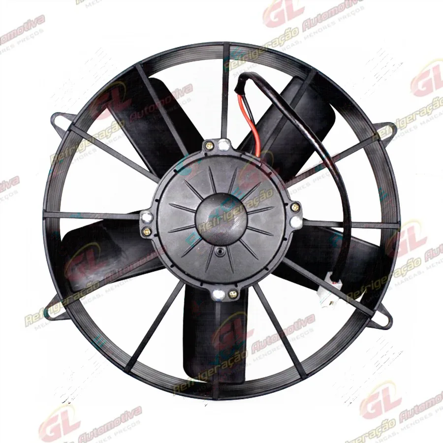 Eletroventilador Universal Soprante 11 Polegadas Caminhão / Ônibus - 24 Volts
