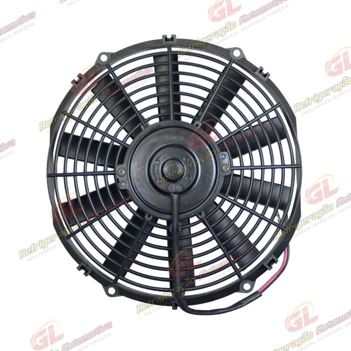 Eletroventilador Universal Soprante 11 Polegadas Pás Reta Ônibus - 12 Volts OEM: EV AS.VA09-AP50/C-27S