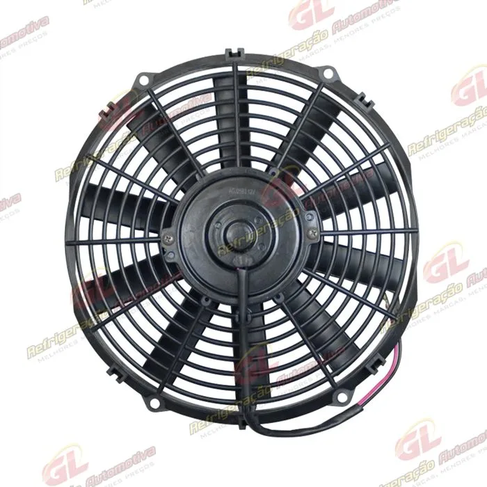 Eletroventilador Universal Soprante 11 Polegadas Pás Reta Ônibus - 12 Volts OEM: EV AS.VA09-AP50/C-27S