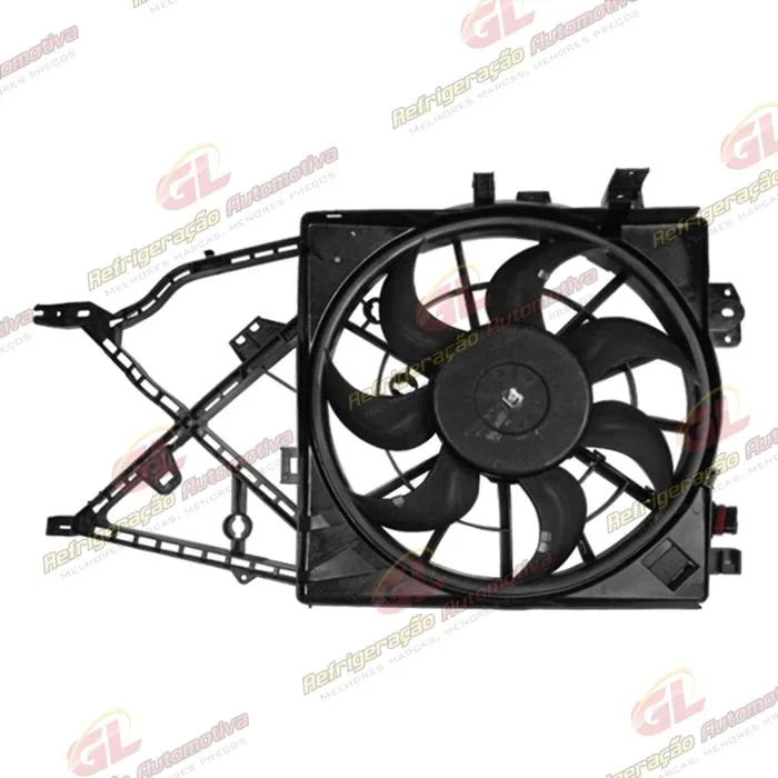 Eletroventilador do Radiador com Defletor 2 Pinos Vectra 1996> 2.0 / 2.2 - 12 Volts