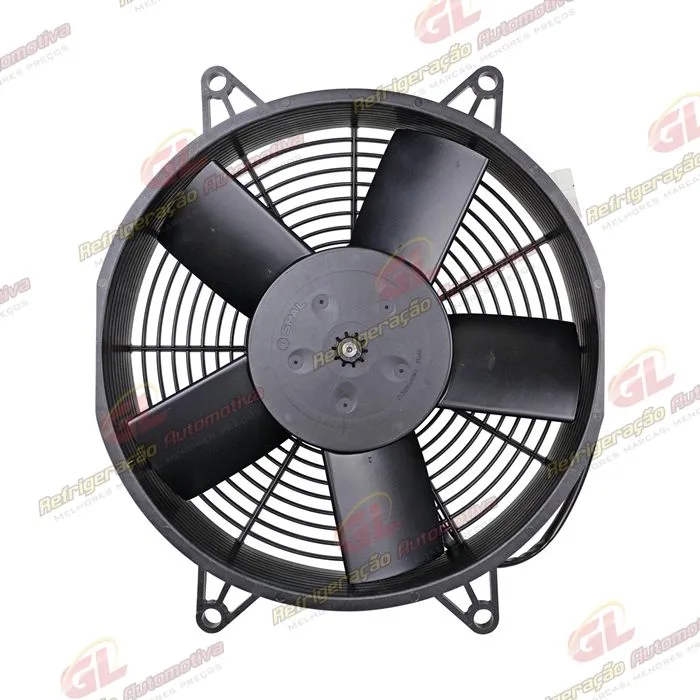 Eletroventilador Spal 10 Polegadas Aspirante Vans/ Carro Forte/ Máquina Agricola Caterpillar - 24 Volts Spal EV AS VA53-BP70L-39A — foto 2