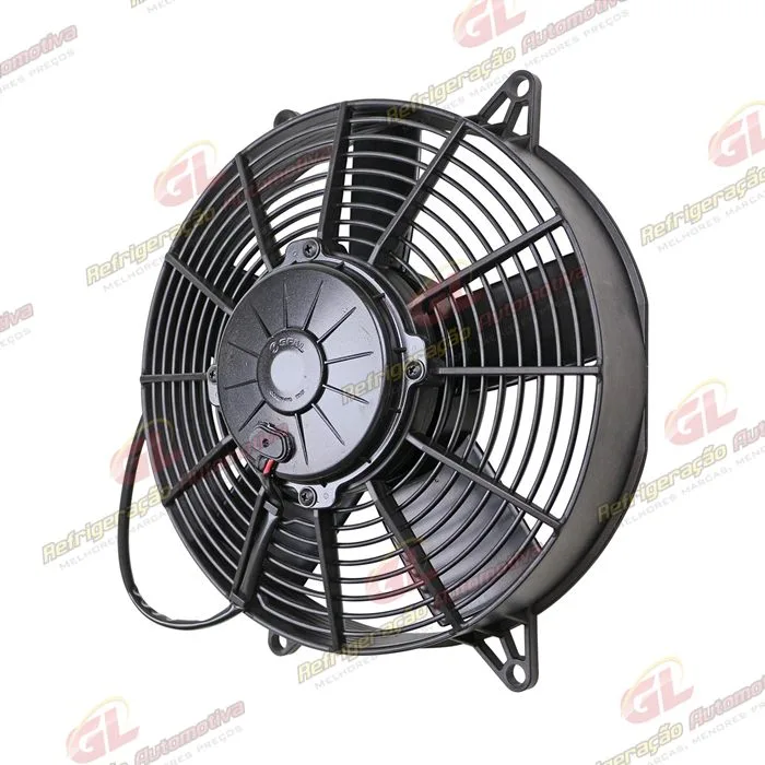 Eletroventilador Spal 10 Polegadas Aspirante Vans/ Carro Forte/ Máquina Agricola Caterpillar - 24 Volts Spal EV AS VA53-BP70L-39A — foto 3