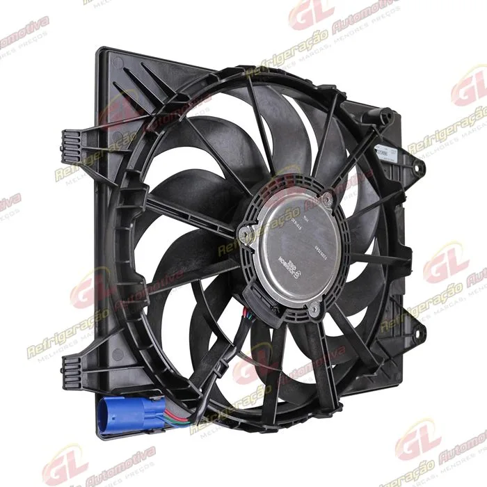 Eletroventilador do Radiador c/ Defletor Fiat Uno 1.0 Câmbio Manual 2017> - 12 Volts OEM: 565655346 — foto 3