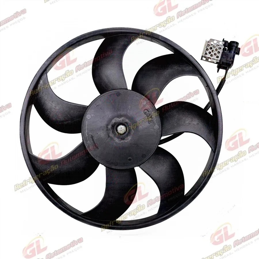 Eletroventilador do Radiador Chevrolet Agile / Montana 2009 Até 2016 - 12 Volts OEM: 94758608