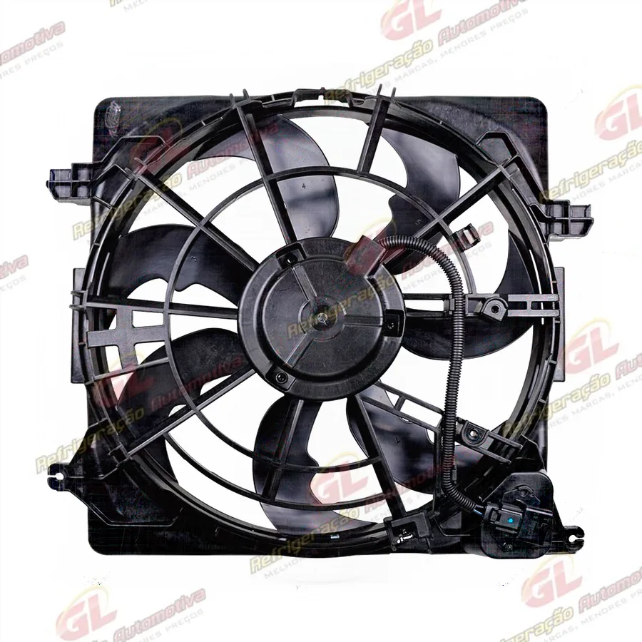 Eletroventilador Original do Radiador Hyundai Nova Tucson 2018> - 12 Volts OEM: DWB25380D3000