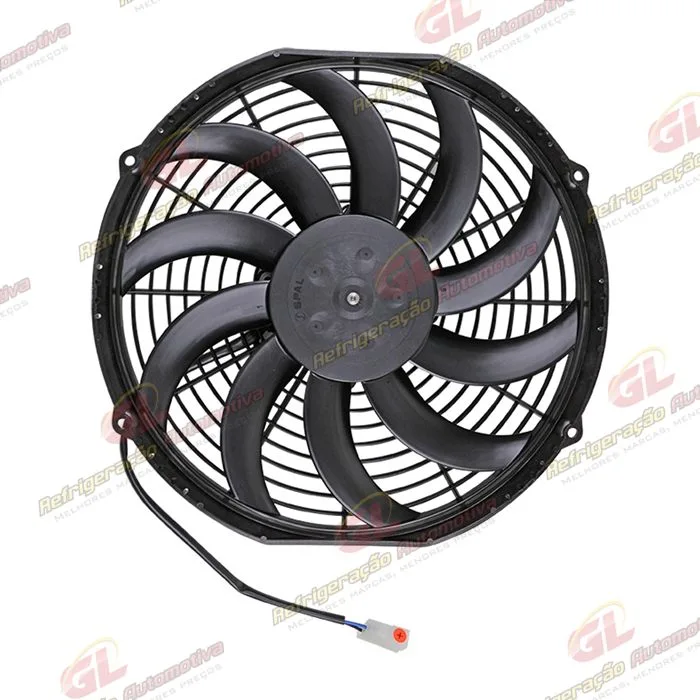 Eletroventilador Universal Spal Aspirante 12 Polegadas Pás Em S - 12 Volts OEM: EV AS.VA10-AP50/C-61A — foto 4