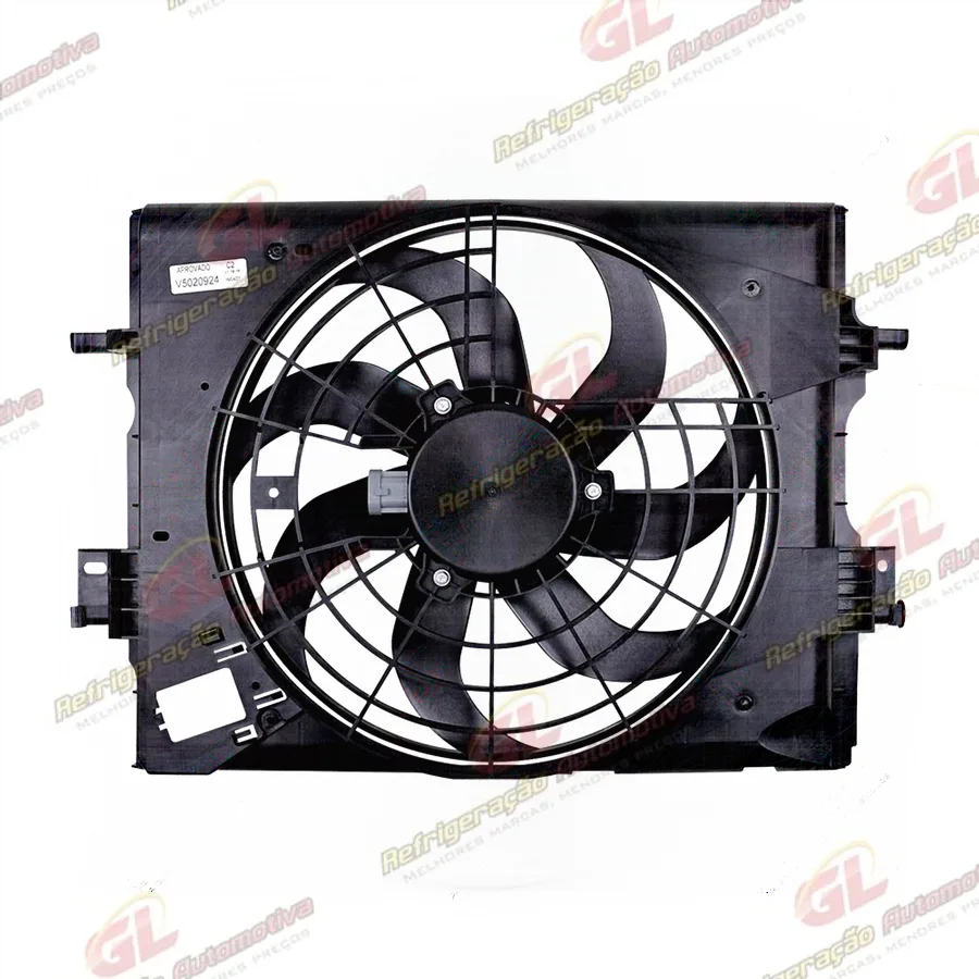 Eletroventilador do Radiador Nissan Kicks 1.6 - 12 Volts OEM: 21481RA0A-Q1