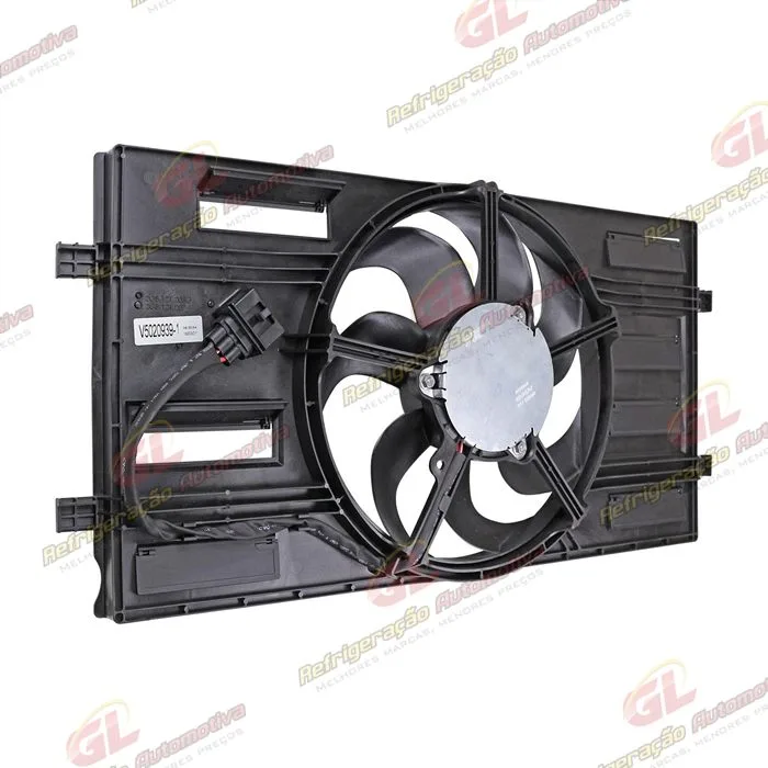 Eletroventilador do Radiador Volkswagen Polo/Virtus 1.0 2018> - 12 Volts OEM: 2GB121203 — foto 3