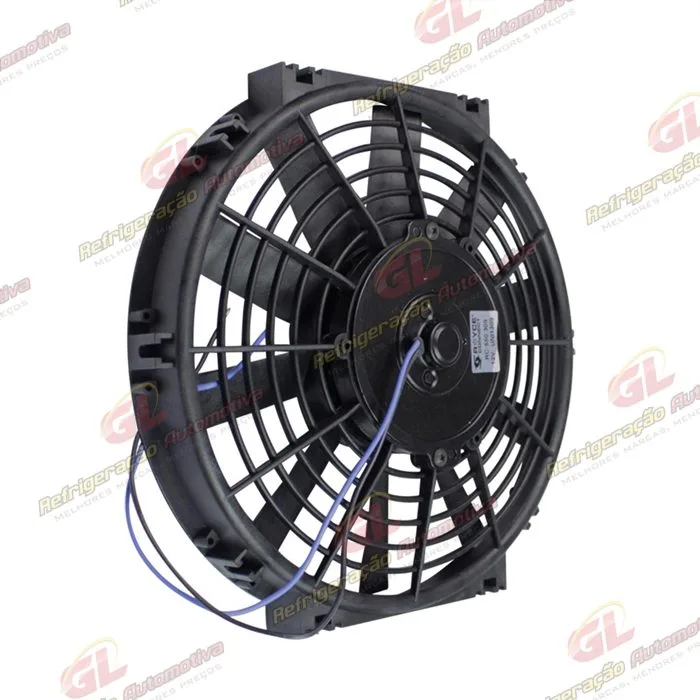 Eletroventilador Universal Unipoint Soprante 10 Polegadas Pás Reta - 12 Volts — foto 4