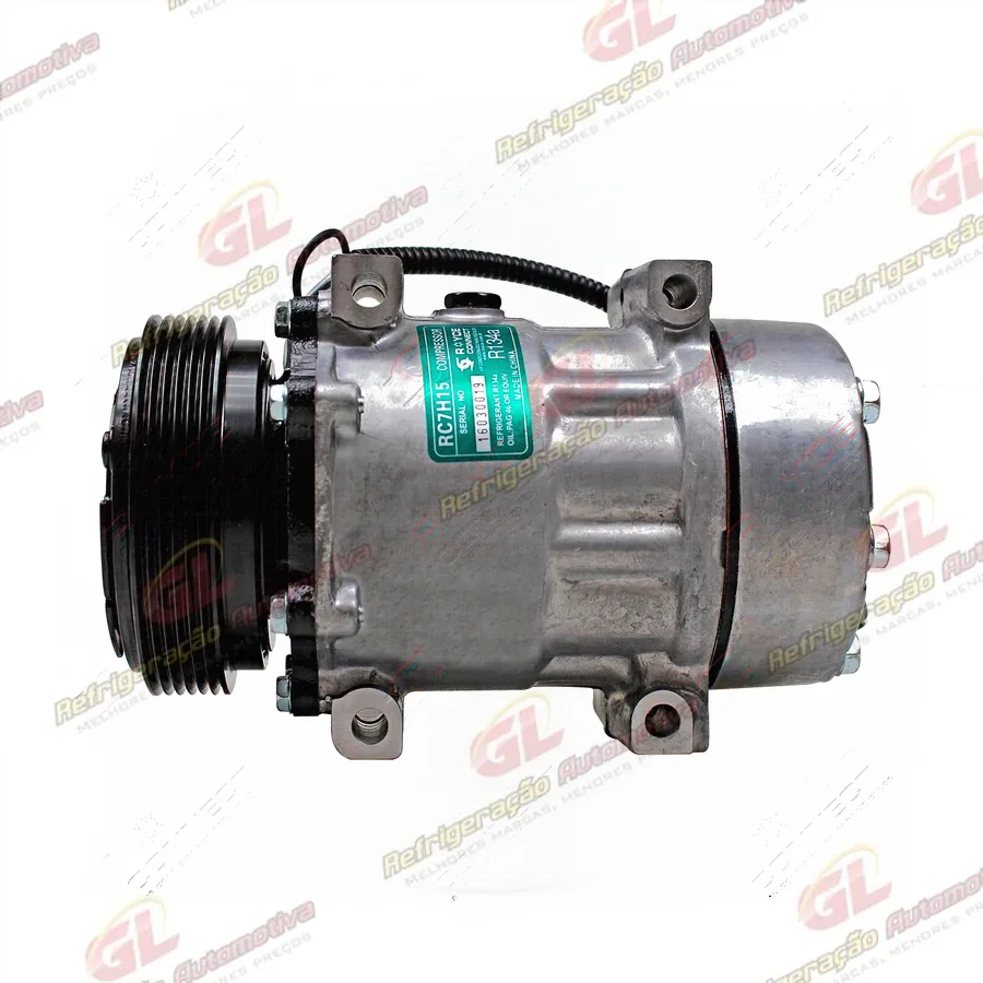 Compressor AA7H15AA Dakota 1997 Até 2002 Cherokee Modelo 4722 - 12 Volts Polia 6pk 120mm
