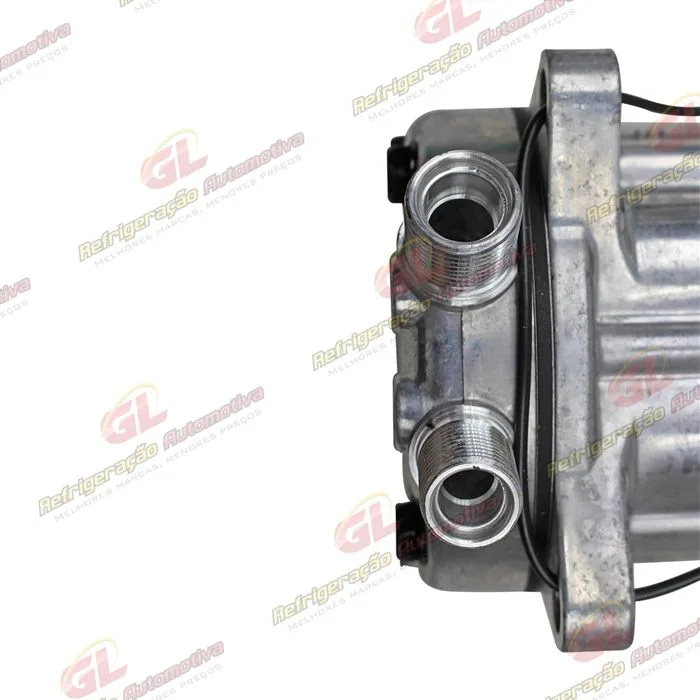 Compressor Modelo AA7H15AA 4627 Trator Uniport 2011> 8 Orelhas - 12 Volts Polia 2A 132mm R134a — foto 8