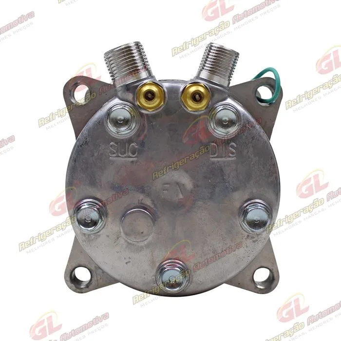 Compressor Modelo 5H14 Universal 8 Orelhas R134a - 24 Volts Polia 2A 132mm — foto 7