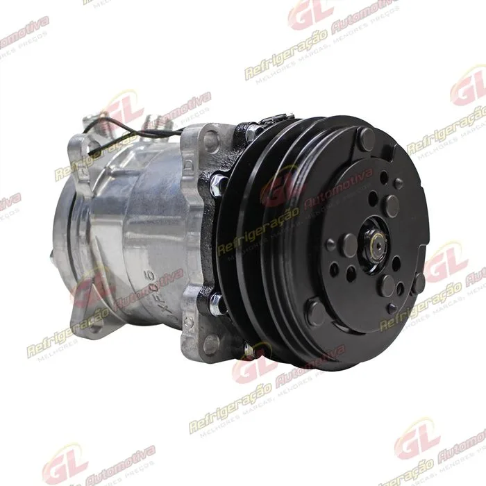 Compressor Modelo 5H14 8 Orelhas - 12 Volts Polia 2A 130mm Universal R134a — foto 4