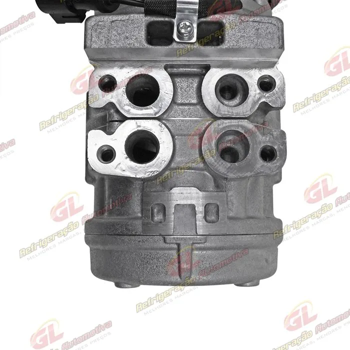 Compressor Ford F250 Motor MWM 10P15 R134a - 12 Volts Polia 6pk 125mm OEM: 2C35-19D629-AA — foto 9