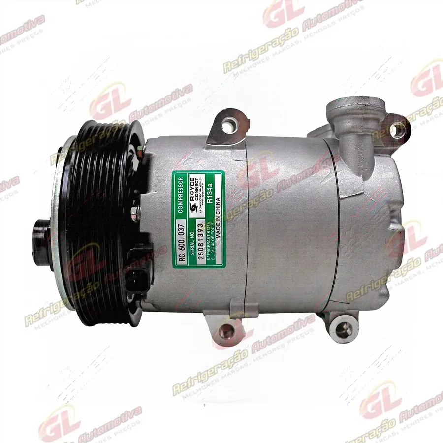 Compressor Modelo FOMOCO Ford Transit 2008 Até 2014 - 12 Volts Polia 7pk 127mm OEM: 6C1119D629-BE