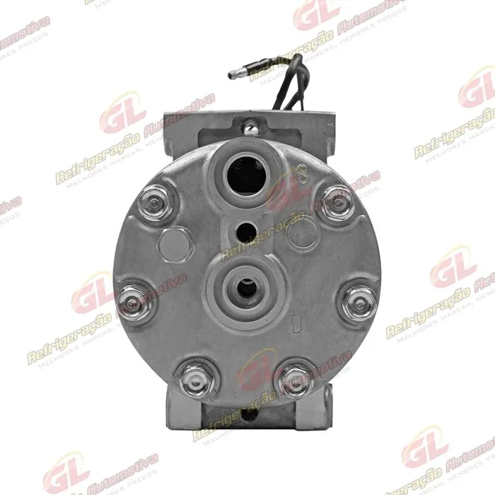Compressor AA7H15AA Parafuso Passante Descarga/Sucção Traseira Engate - 12 Volts Polia 8pk 119mm — foto 7