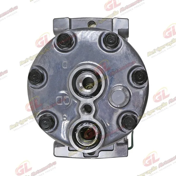 Compressor Modelo AA7H15AA Parafuso Passante Descarga/Sucção Traseira Engate - 24 Volts Polia 8pk 119mm — foto 7