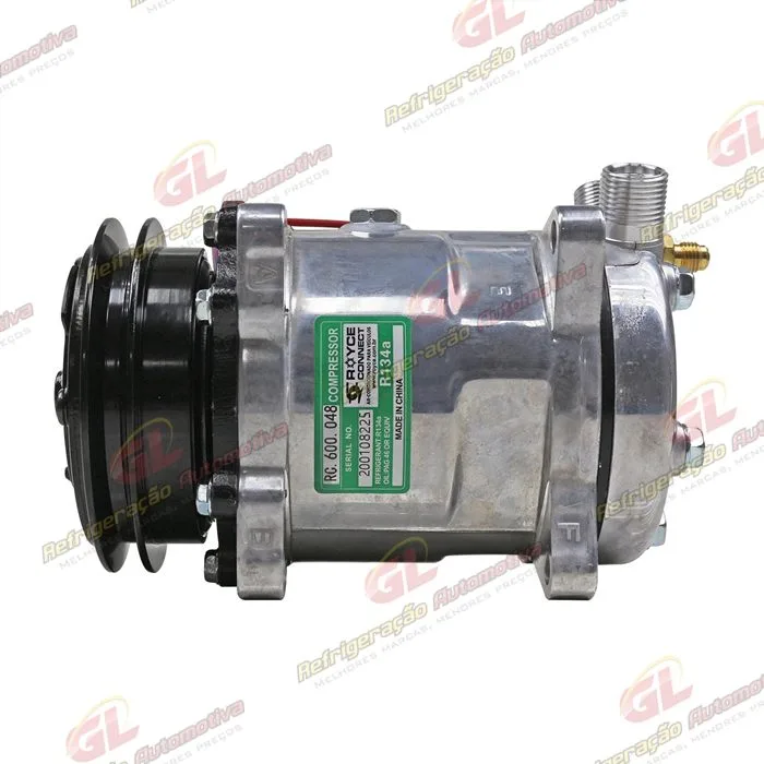 Compressor Modelo 5H14 Universal 8 Orelhas - 12 Volts Polia Canal 1A 124mm R134a
