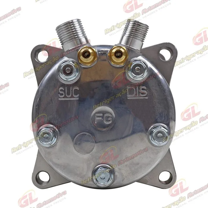Compressor Modelo 5H14 Universal 8 Orelhas - 12 Volts Polia Canal 1A 124mm R134a — foto 7