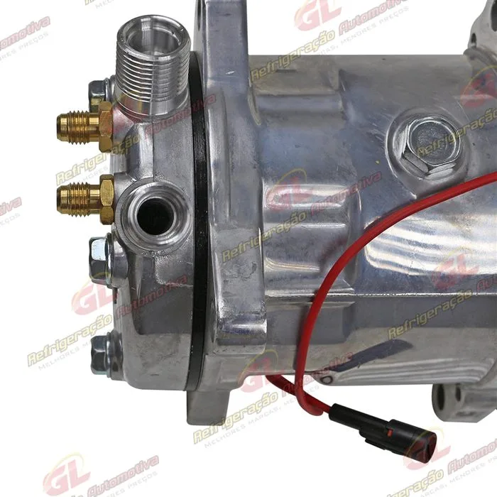 Compressor Modelo 5H14 Universal 8 Orelhas - 12 Volts Polia Canal 1A 124mm R134a — foto 10
