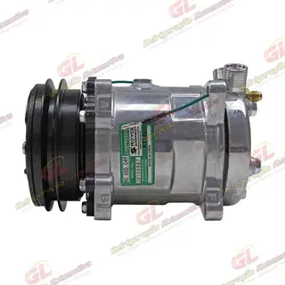 Compressor Modelo 5H14 Universal 8 Orelhas - 24 Volts Polia Canal 1A 128mm R134a