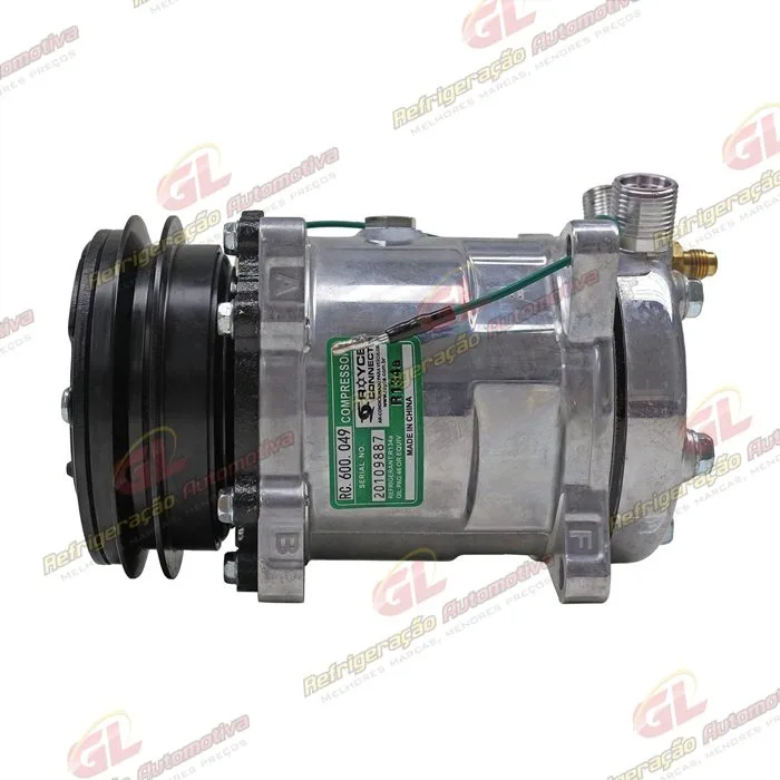 Compressor Modelo 5H14 Universal 8 Orelhas - 24 Volts Polia Canal 1A 128mm R134a