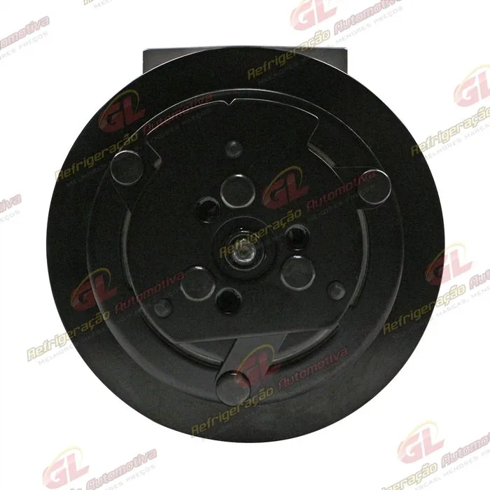 Compressor Modelo AA7H15AA Caminhão Volvo NH/FH/FM 1998 Até 2007/ Caminhão VM 2008 Até 2022/ Máquina Volvo - 24 Volts Polia 8pk 132mm — foto 3