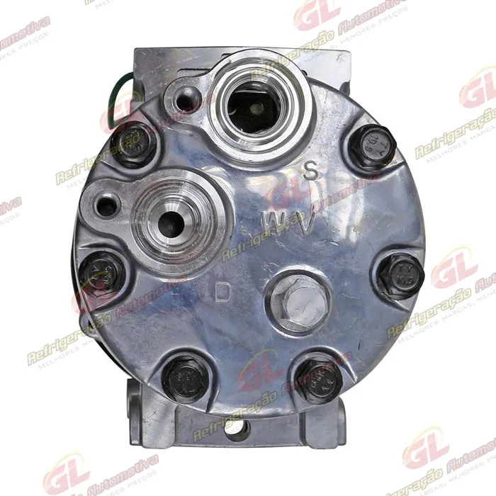 Compressor Modelo AA7H15AA Caminhão Volvo NH/FH/FM 1998 Até 2007/ Caminhão VM 2008 Até 2022/ Máquina Volvo - 24 Volts Polia 8pk 132mm — foto 7