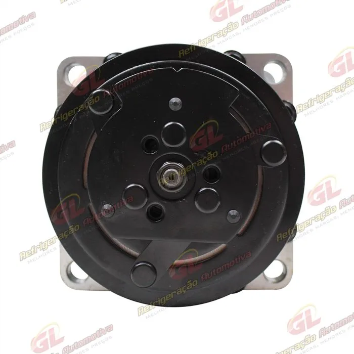 Compressor Modelo AA7H15AA 8 Orelhas Descarga/Sucção Traseira O´ring - 24 Volts Polia 8pk 119mm R134a — foto 3