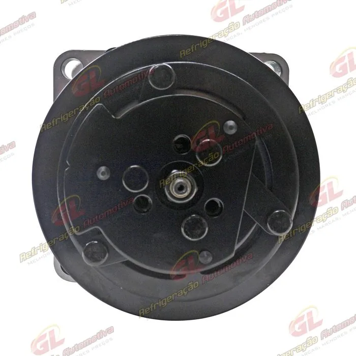 Compressor Modelo AA7H15AA U8088 Máquina Pulverizadora Valtra BS3020H/ Trator Massey Ferguson 6360 / 8 Orelhas Sucção e Descarga Traseira Engate - 12 Volts Polia 2A 132mm R134a OEM: 3782613M2 — foto 3