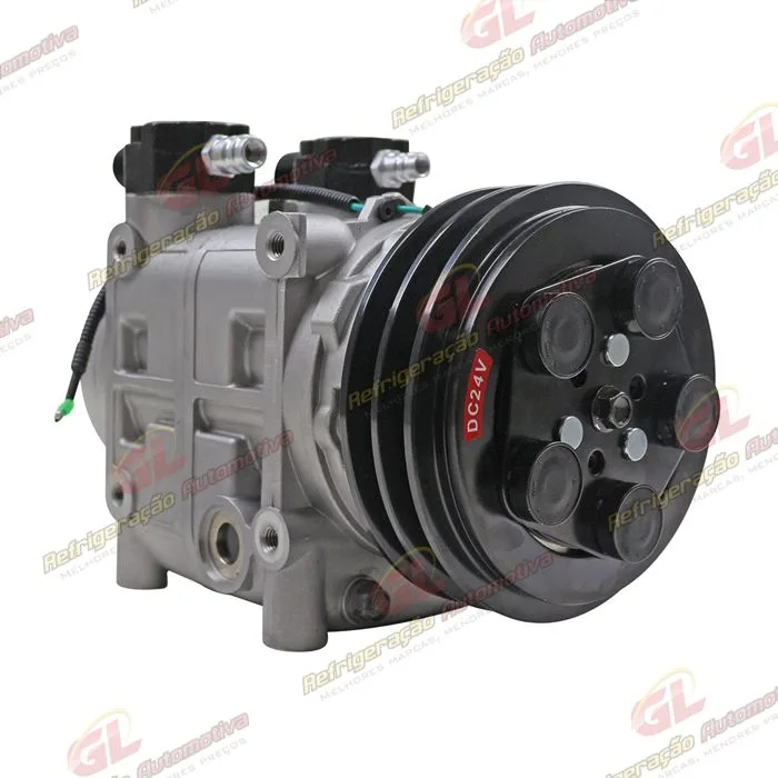Compressor Modelo TM31HD Ônibus 313cm³ - 24 Volts Polia 2A 158mm R134a — foto 2