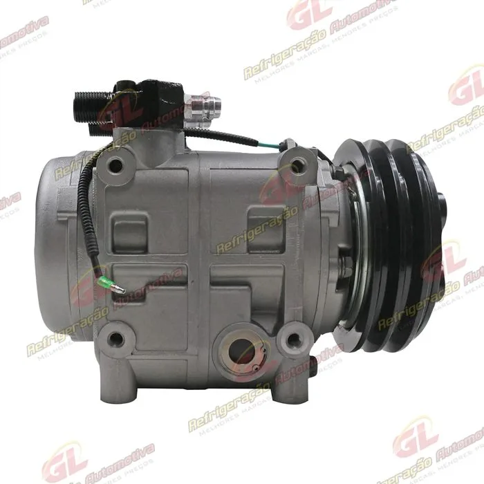 Compressor Modelo TM31HD Ônibus 313cm³ - 24 Volts Polia 2A 158mm R134a — foto 3