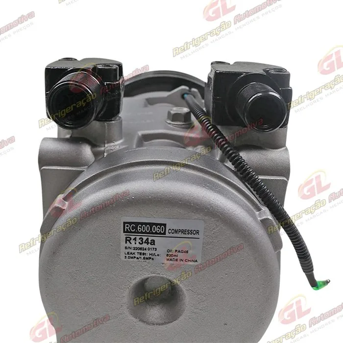Compressor Modelo TM31HD Ônibus 313cm³ - 24 Volts Polia 2A 158mm R134a — foto 6