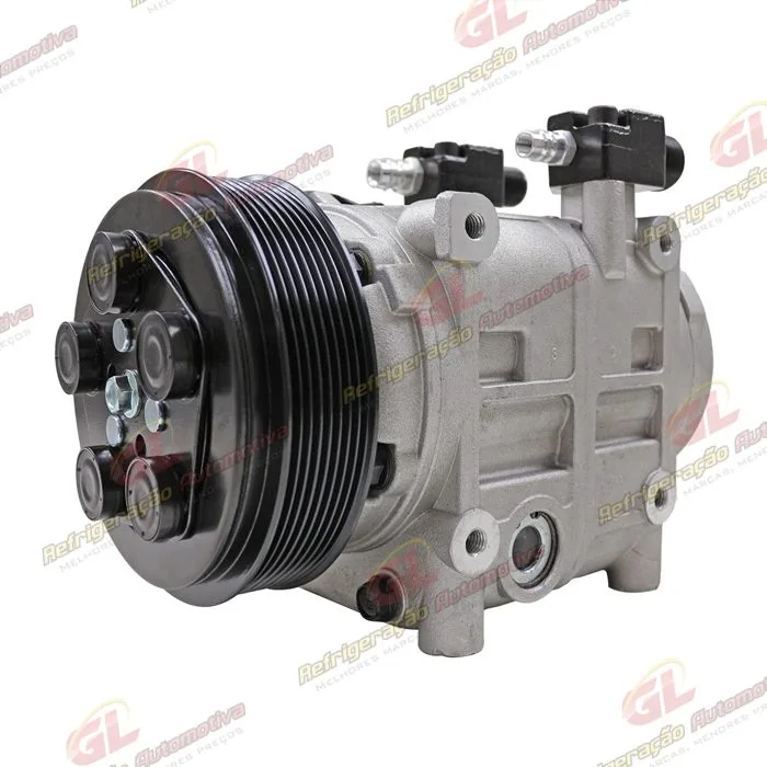 Compressor Modelo TM31HD Ônibus 313 cm³ R134a - 24 Volts Polia 8pk 156mm REMANO — foto 2