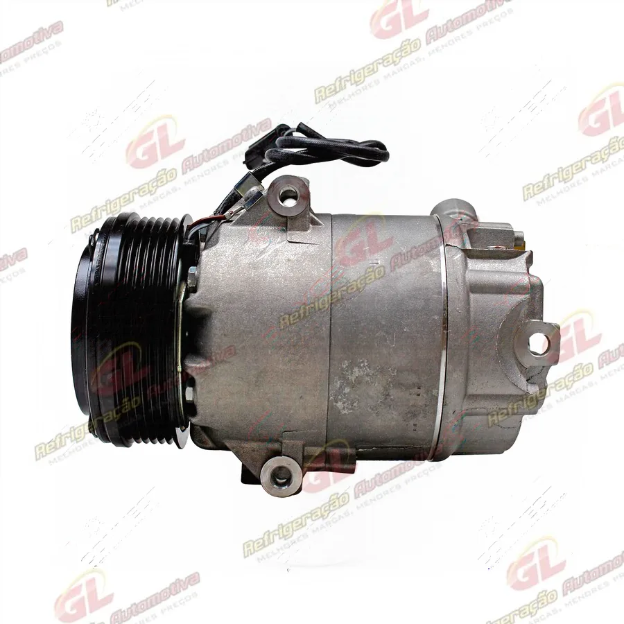 Compressor Delphi 10045 CVC Volkswagen Gol/ Parati/ Saveiro 1.8 Maio de 2002> 125cc - 12 Volts Polia 6pk 105mm OEM: 5X0820803D