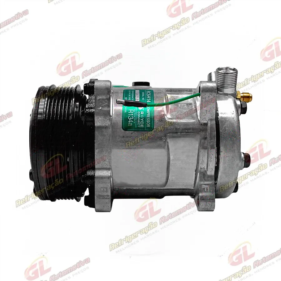 Compressor Modelo 5H14 8 Orelhas - 24 Volts Polia 6pk 119mm Universal R134a