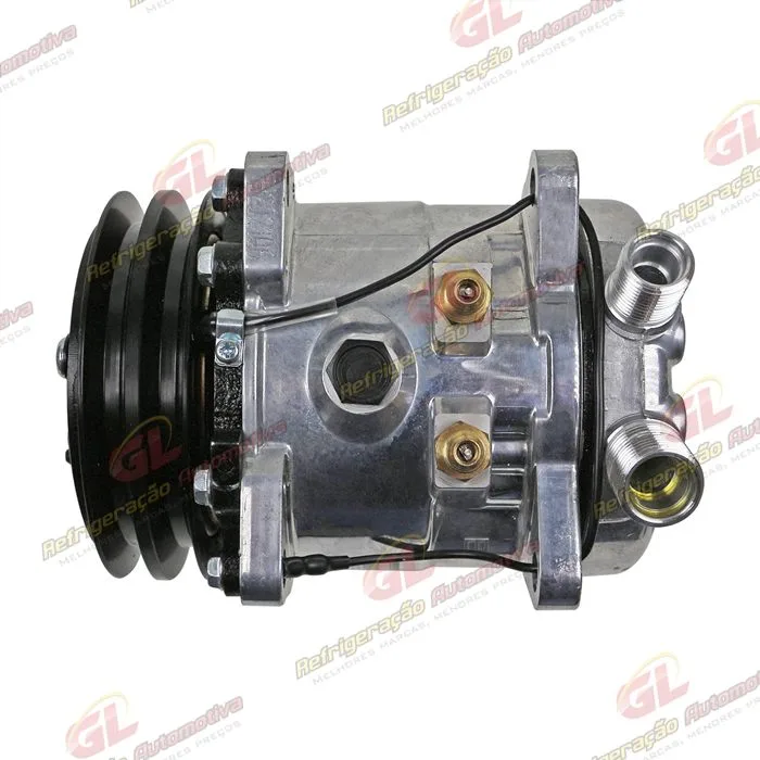 Compressor Modelo 5H09/SE505 8 Orelhas Máquina Caterpillar Mini Carregadeira 299D/ 242D3 - 12 Volts Polia 2A 125mm R134a OEM: 345-4547/ 509-3958 — foto 8