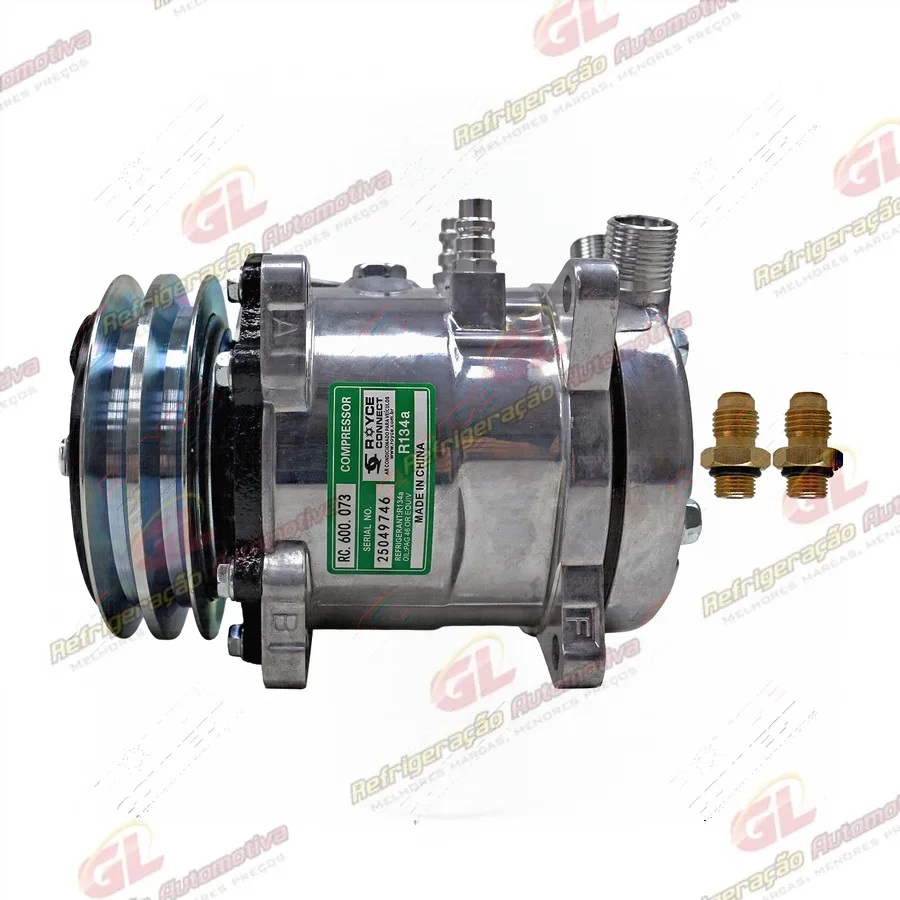 Compressor Modelo 5H11/ SE507 8 Orelhas - 12 Volts Polia 2A 125mm R134a