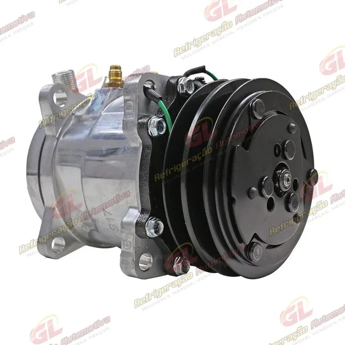 Compressor Modelo SE507 5H11 8 Orelhas - 24 Volts Polia 2A 125mm R134a — foto 3