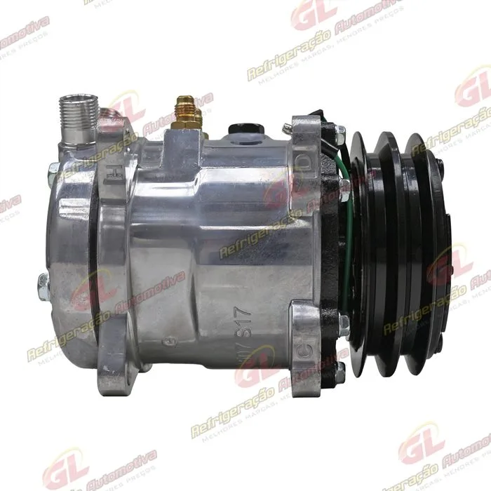 Compressor Modelo SE507 5H11 8 Orelhas - 24 Volts Polia 2A 125mm R134a — foto 4