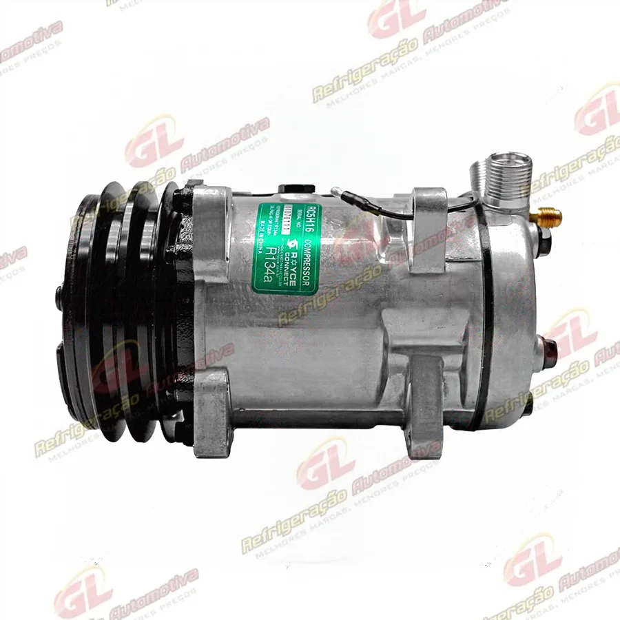 Compressor Modelo SE510 5H16 8 Orelhas - 12 Volts Polia 2A 132mm R134a