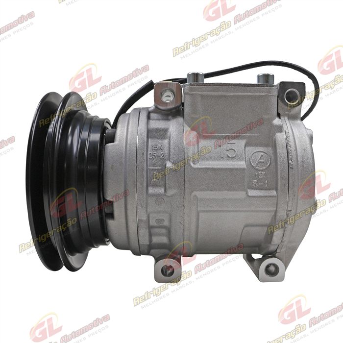 Compressor Modelo Denso 10PA15C Mitsubishi Pajero/ Montero 1988 Até 1994 - 12 Volts Polia Canal 1A 144mm