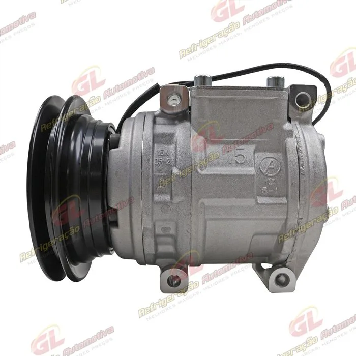 Compressor Modelo Denso 10PA15C Mitsubishi Pajero/ Montero 1988 Até 1994 - 12 Volts Polia Canal 1A 144mm