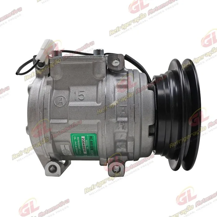 Compressor Modelo Denso 10PA15C Mitsubishi Pajero/ Montero 1988 Até 1994 - 12 Volts Polia Canal 1A 144mm — foto 5