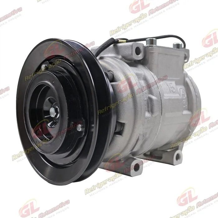 Compressor Modelo Denso 10PA15C Mitsubishi Pajero/ Montero 1988 Até 1994 - 12 Volts Polia Canal 1A 144mm — foto 8