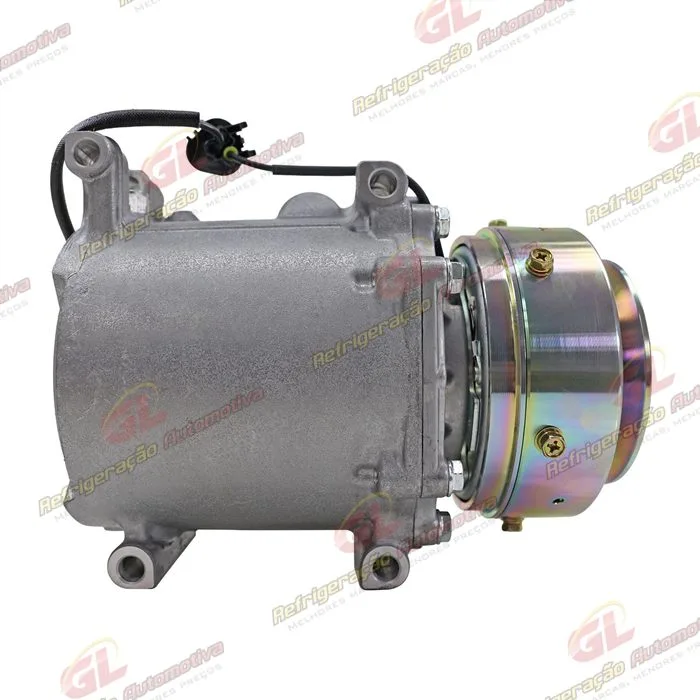 Compressor Mitsubishi Pajero Modelo Sport 4WD SE / MSC105C 1G 1997 Até 2004 3.0L / 3.5L - 12 Volts Polia Canal 1A 93mm — foto 4