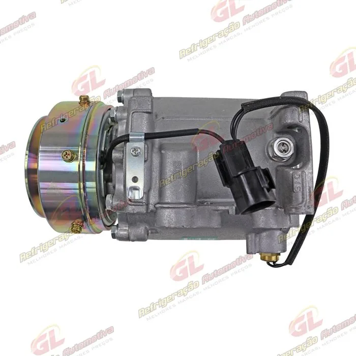 Compressor Mitsubishi Pajero Modelo Sport 4WD SE / MSC105C 1G 1997 Até 2004 3.0L / 3.5L - 12 Volts Polia Canal 1A 93mm — foto 6