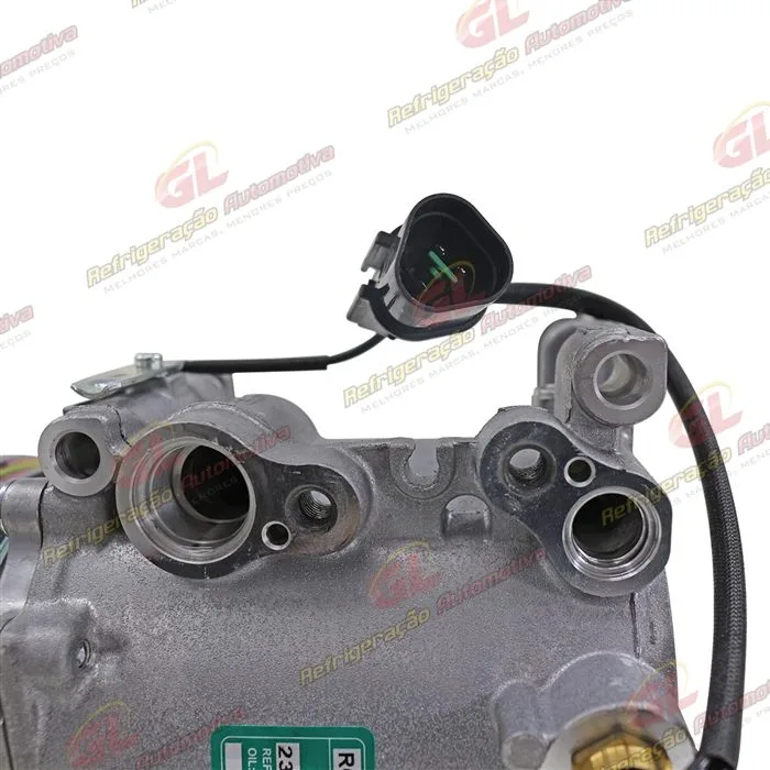Compressor Mitsubishi Pajero Modelo Sport 4WD SE / MSC105C 1G 1997 Até 2004 3.0L / 3.5L - 12 Volts Polia Canal 1A 93mm — foto 7
